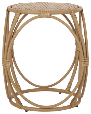 Barrister Outdoor Wicker 3-Piece Chat Set, Light Brown