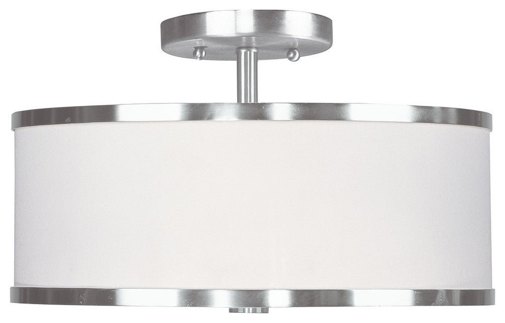 Park Ridge Ceiling Mount, Brushed Nickel