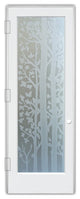 Interior Prehung Door or Interior Slab Door - Forest Trees - Primed - 30" x...