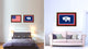 Wyoming State Flag Canvas Print, 21"x30"