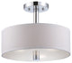 Cordova Semi-Flush, Chrome