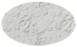 Modern Contemporary Kitchen 60" Dining Table White