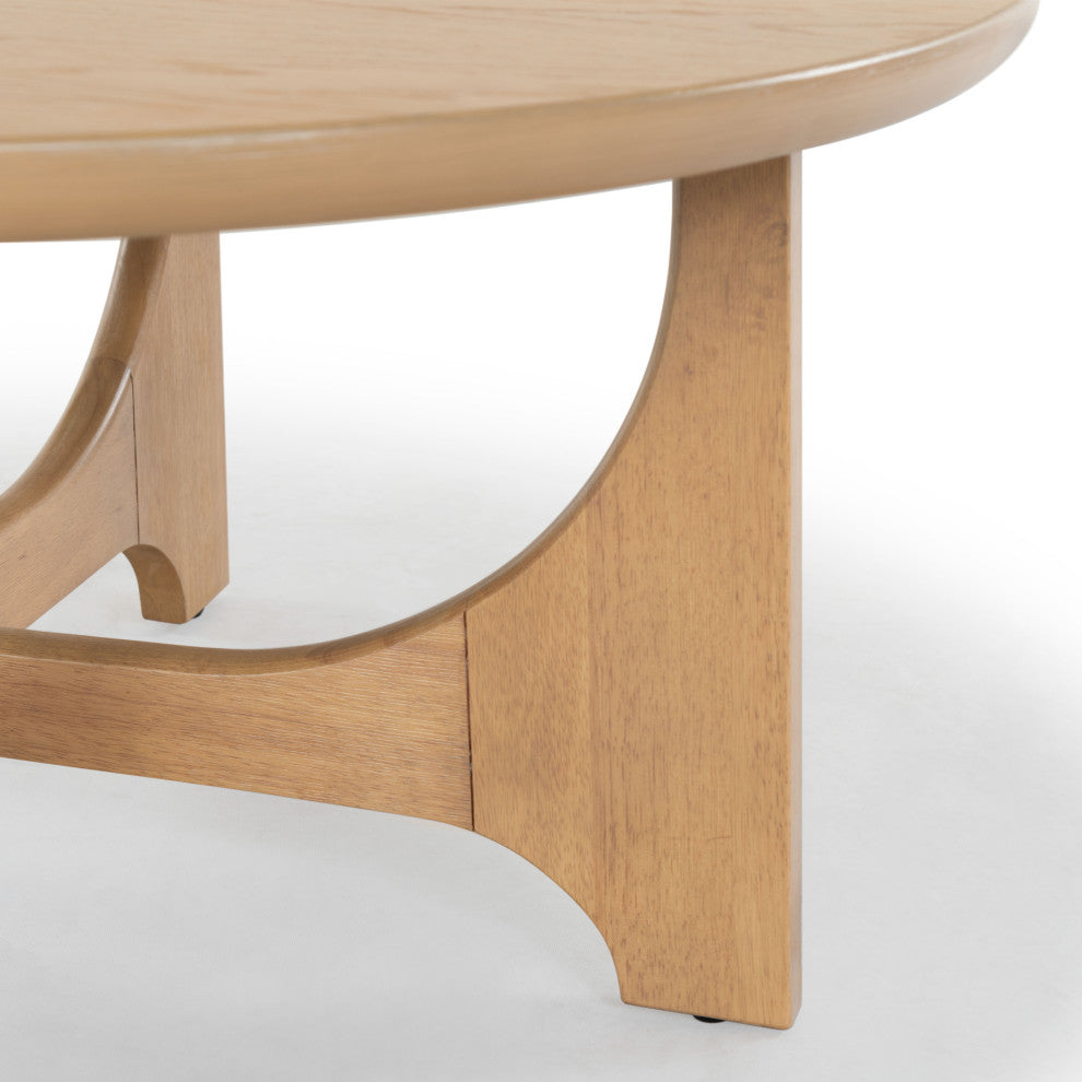 Safavieh Couture Sasha Wood Coffee Table, Natural