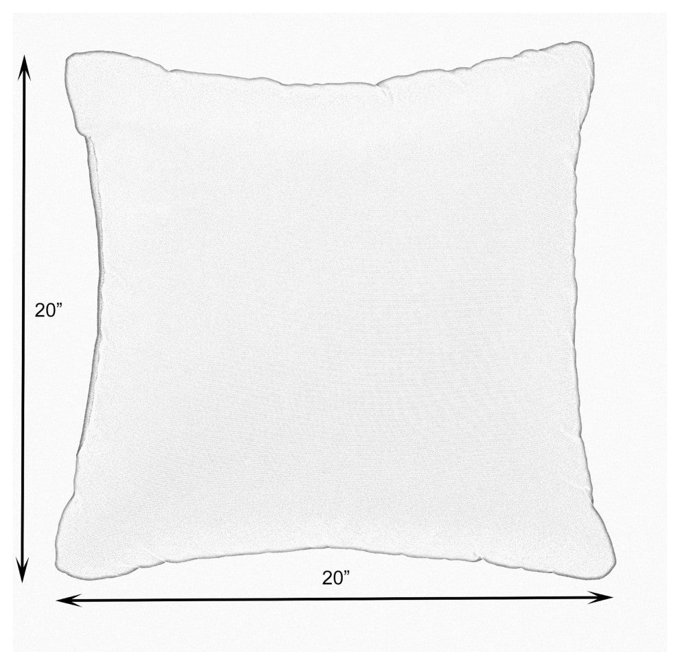 Sorra Home Outdoor Knife Edge Pillows, Set of 2