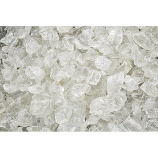 Merge 36" x 52" Fire Table With Clear Glass Fire Media, Coastal Mist