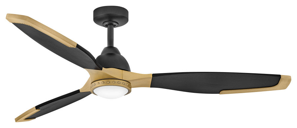 Hinkley Aileron 60" Led Smart Fan, Matte Black