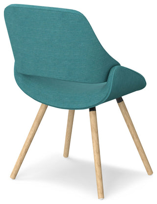 Malden Bentwood Dining Chair with Light Wood