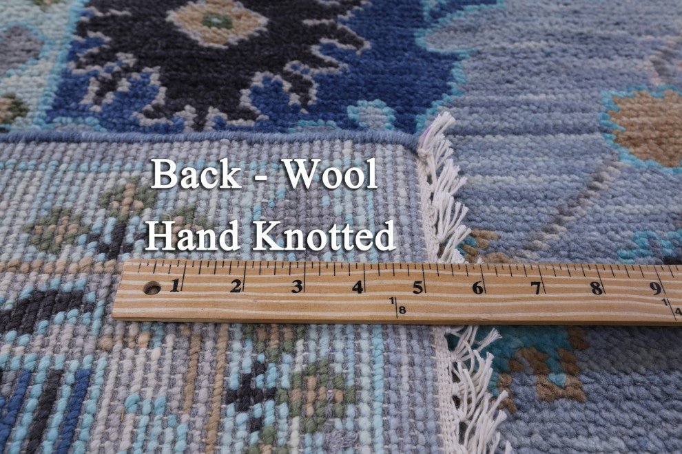 8' 2" X 10' 0" Turkish Oushak Hand-Knotted Wool Rug - Q13608