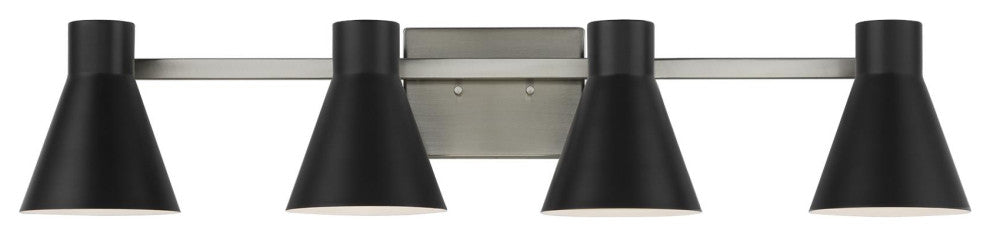 Towner 4-Light Wall/Bath, Black