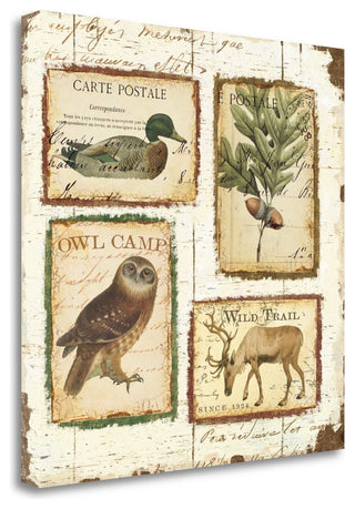 "Lodge Memories I" By Pela, Giclee Print on Gallery Wrap Canvas, Ready to Hang