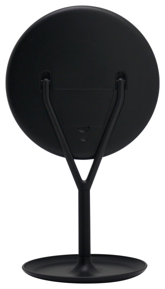 Clarity LED Makeup Mirror with Touch Sensor, Black