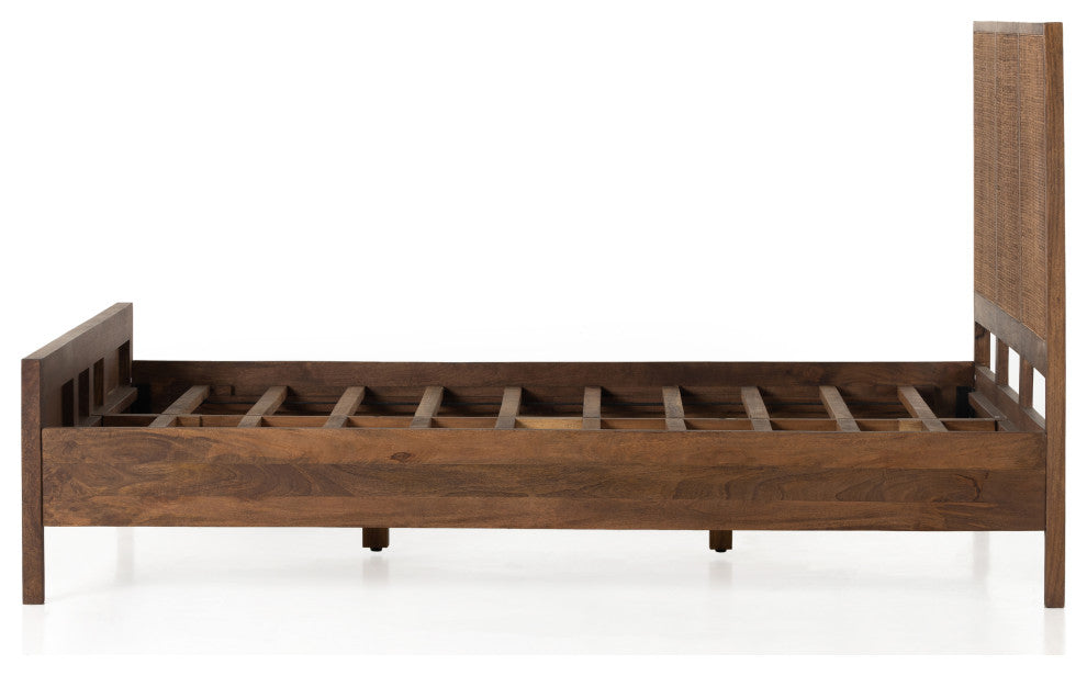 Sydney Bed-Brown Wash-Queen