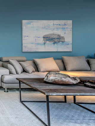 "Buffalo Shadow" Painting Print on Wrapped Canvas, 60"x40"