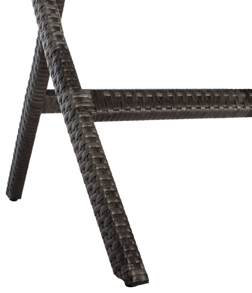 Safavieh Akita Folding Table, Grey, Brown/White