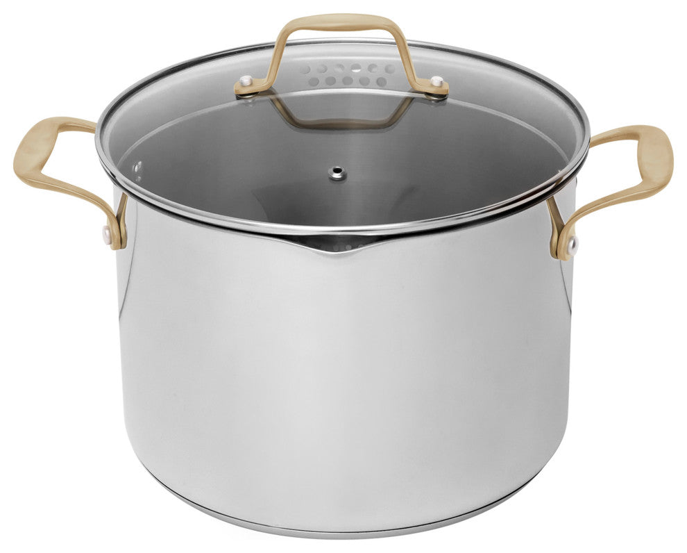 ZLINE 10-Piece Stainless Steel Non-Toxic Cookware Set