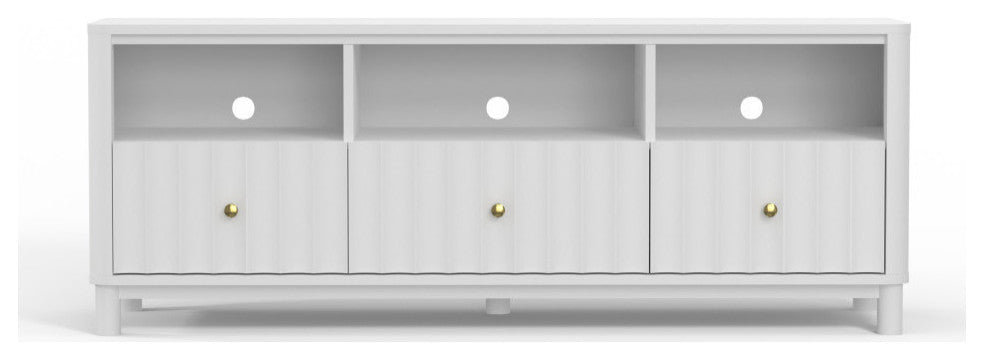 Stapleton TV Console, White