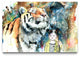 Mr Tiger Fine Art Print by Lora Zombie, 20"x30"