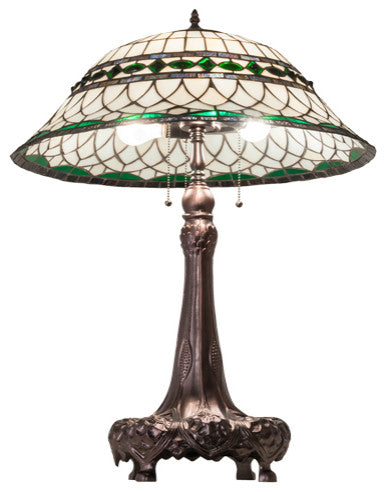 Meyda Lighting 230467 31" High Tiffany Roman Table Lamp