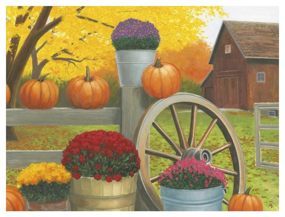 "Autumn Affinity II" Digital Paper Print by James Wiens, 18"x14"