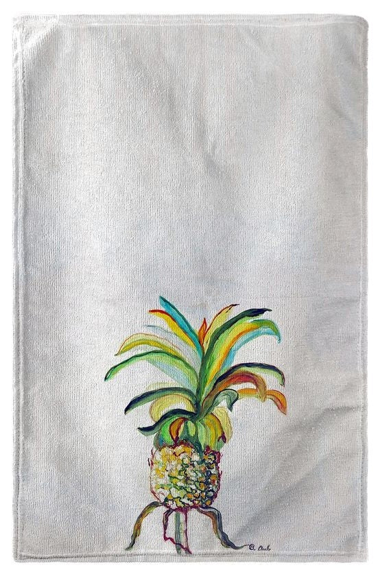 Betsy Drake Colorful Pineapple Beach Towel