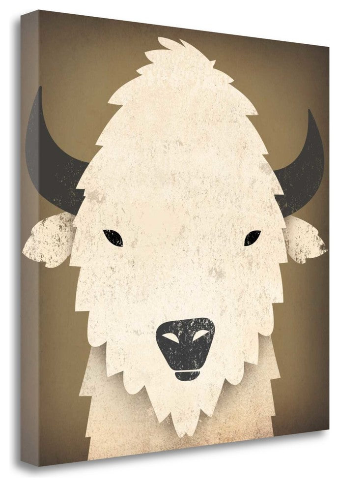 "Buffalo I" By Ryan Fowler, Giclee Print on Gallery Wrap Canvas, Ready to Hang