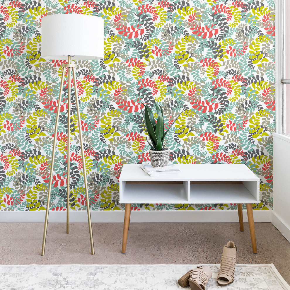 Deny Designs Heather Dutton Undertow Coral Wallpaper, Multi, 2'x4'