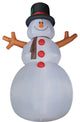 20' Tall Jolly Snowman With RGB Lights and Storage Bag, Prelit