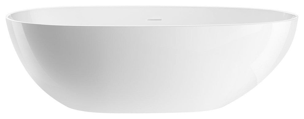 Ainsley 71 Inch Freestanding Double End Tub