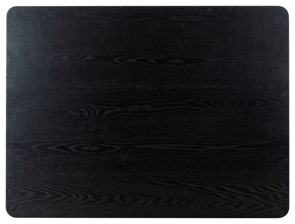 Safavieh Couture Bellalexa 48" Wood Dining Table, Black