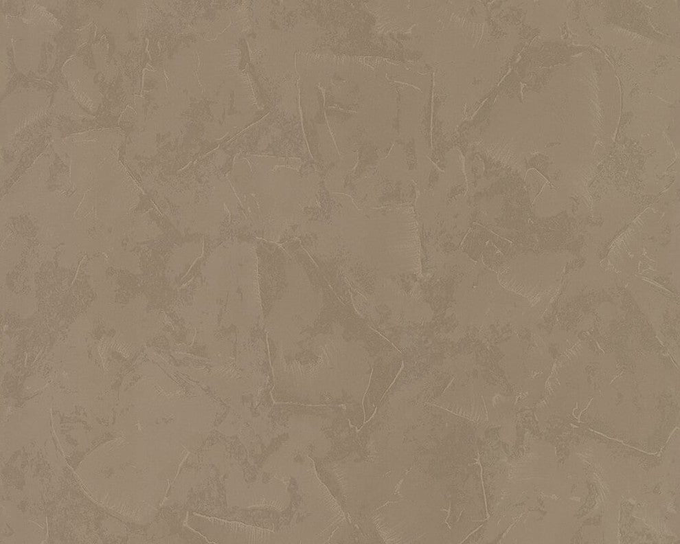 Ok6, Textile Natural Fresh Garden Light Brown Wallpaper Roll