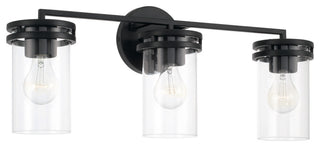 Capital Lighting 148731-539 Fuller 3 Light 24"W Vanity Light - Matte Black