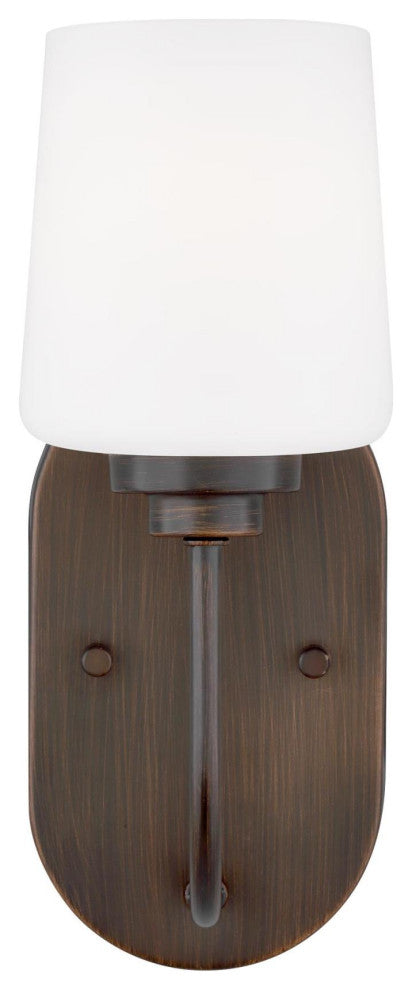 Generation Lighting 4102801 Windom 11" Tall Bathroom Sconce - Bronze
