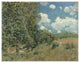 "The Road from Versailles to Saint-Germain" Print by Alfred Sisley, 42"x32"