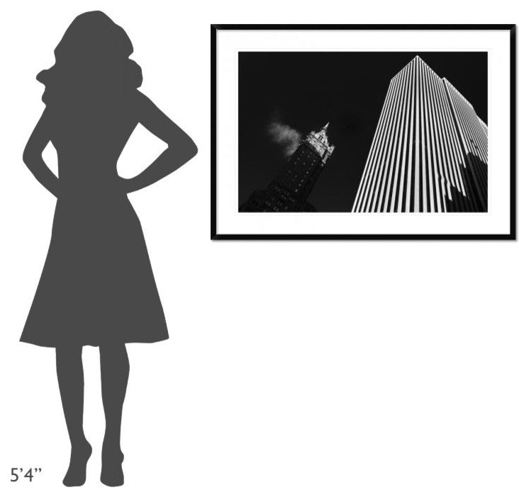 "Spotlight On!" Framed Digital Print by Hans-Wolfgang Hawerkamp, 44x32"