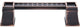 Great Wall Pull 4" (c-c) - Tuscan Bronze
