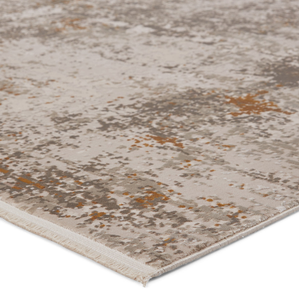 Jaipur Living Henson Abstract Gray/ Gold Area Rug, 5'x8'