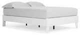 Piperton White Full Platform Bed