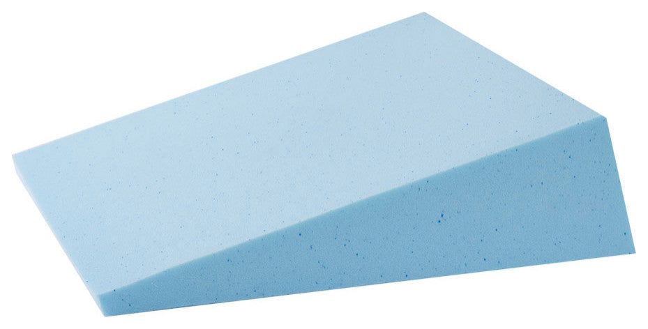 Sleep Philosophy Memory Foam Wedge Pillow, White