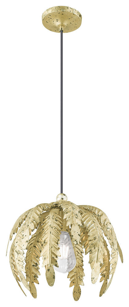 Livex Lighting Winter Gold 1-Light Mini Pendant