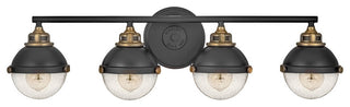 Fletcher 4-Light Bath Vanity in Black