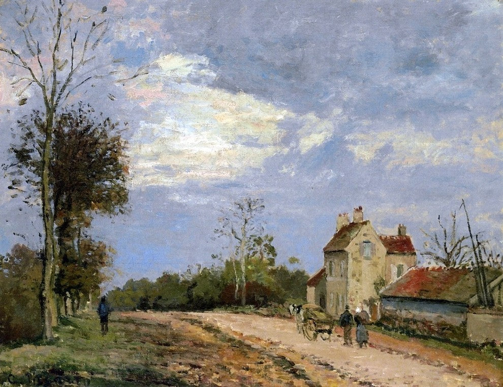 Camille Pissarro The House of Monsieur Musy Wall Decal