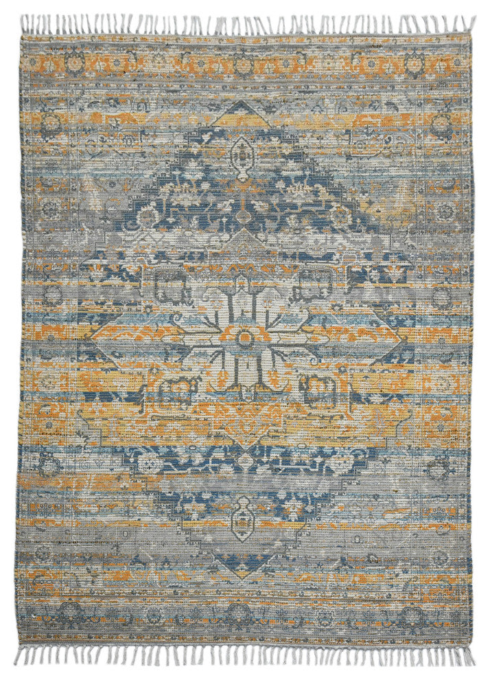 Prairie Andover Area Rug, Blue, 2' x 3', Oriental