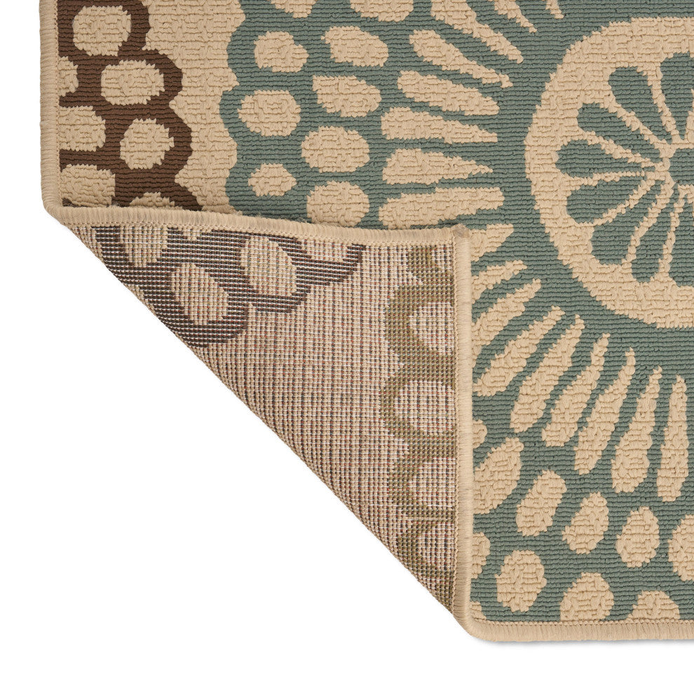 GDF Studio Jim Indoor Floral Area Rug, 8'x11'