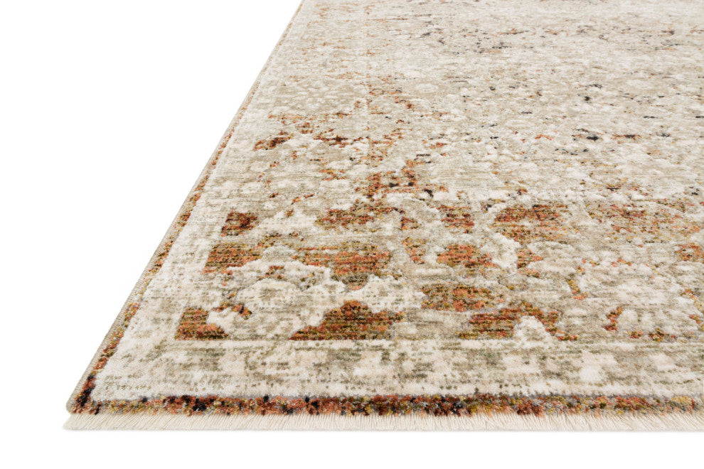 Theia Rug, Natural and Rust, Natural/Rust, 2'x3'7"
