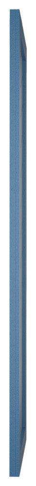 12"W True Fit PVC Single Panel Chevron Modern Style, Sojourn Blue, 27"H