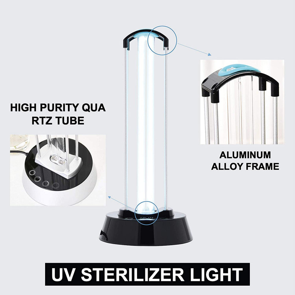 Smart UV Germicidal Disinfection Sterilization Lamp 40W With Remote Control