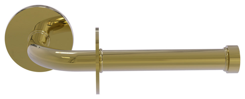 Remi European Style Toilet Tissue Holder, Unlacquered Brass