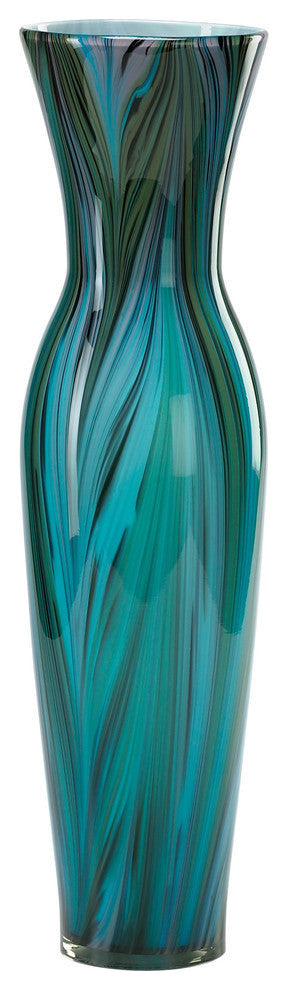 Cyan Design 02921 Tall Peacock Feather Vase