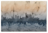 'Toronto, Canada Skyline' Canvas Art by Michael Tompsett