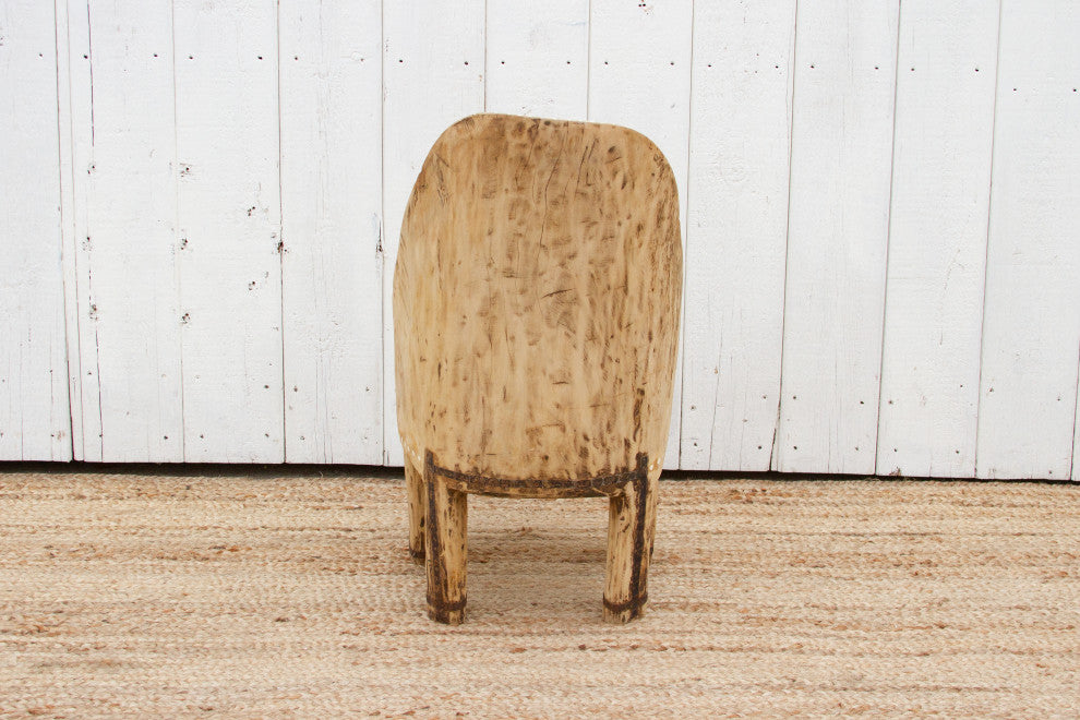Antique Mother of Pearl Inlay Naga Chair